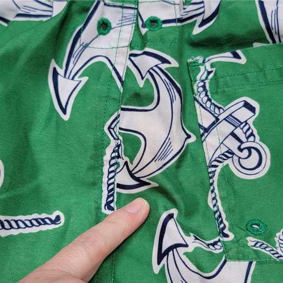 Janie and Jack Anchor Swim Trunks - Picture 4 of 5